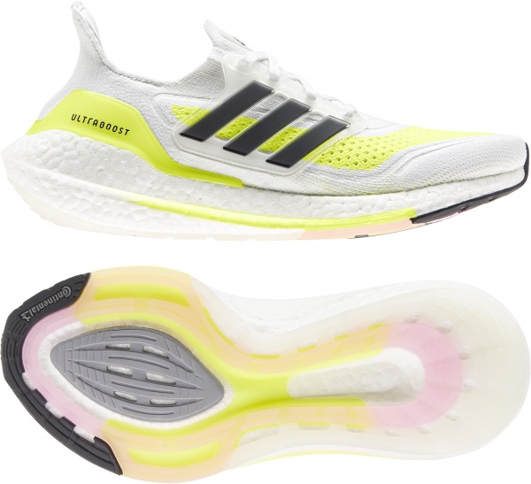 Кроссовки Adidas ULTRABOOST 21 W woman's FY0401 р.UK 7 белый