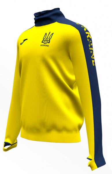 Джемпер формы сборной Украины 2021 Joma FED. FUTBOL UCRANIA AT102365A907 р. 2XL желтый