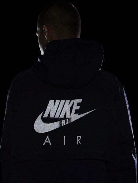Пальто Nike U NRG AM REV PARKA DC9982-451 р.S синий