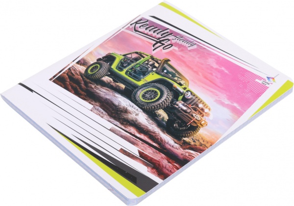 Тетрадь школьная Лайтгрин 96 листов в клеточку