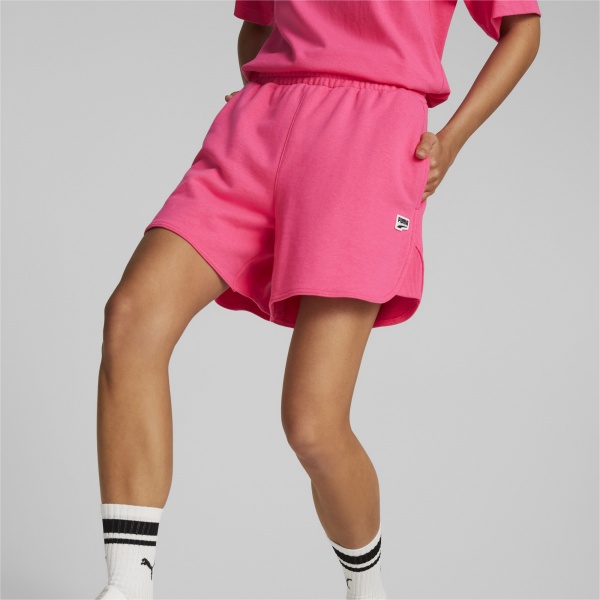 Шорты Puma DOWNTOWN HIGH WAIST SHORTS TR 53836125 р. M розовый