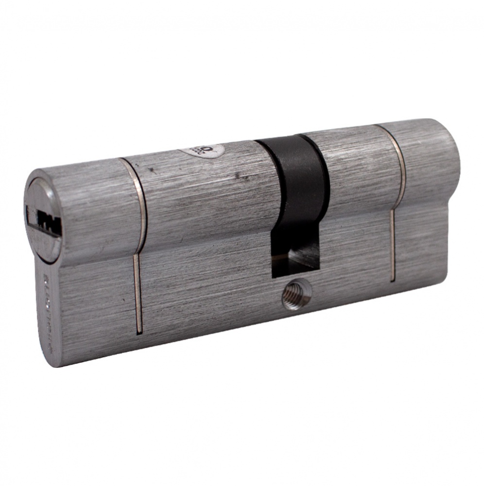 Цилиндр Buonelle 50x40 ключ-ключ 90 мм матовый хром B10CC5040SCX6