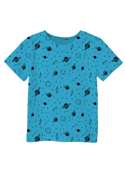 Футболка для хлопчиків для хлопчиків KOSTA р.122–128 синій 2196-5 