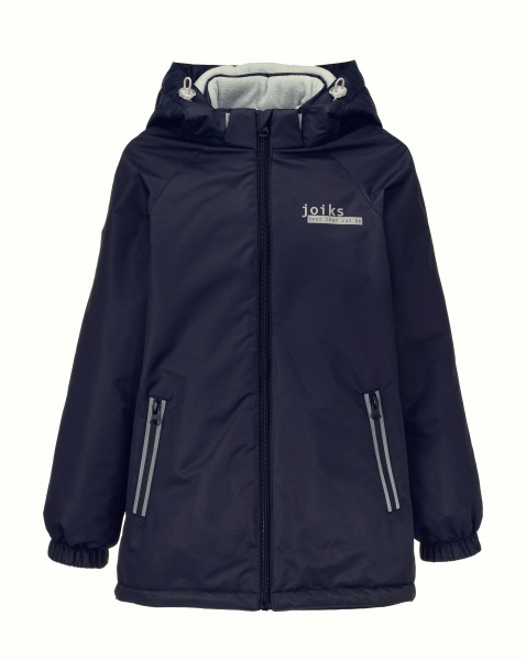 Куртка детская для мальчиков JOIKS р.122 темно-синий EW-141 