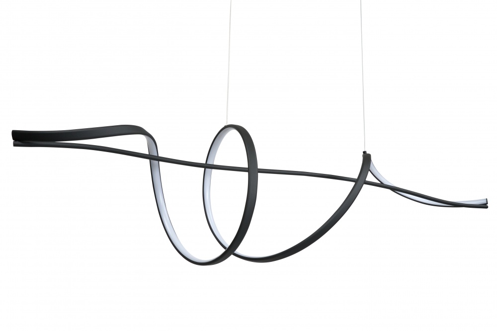 Люстра подвесная Berger 1x43 Вт LED-модуль черный 7021-PL-43 Black