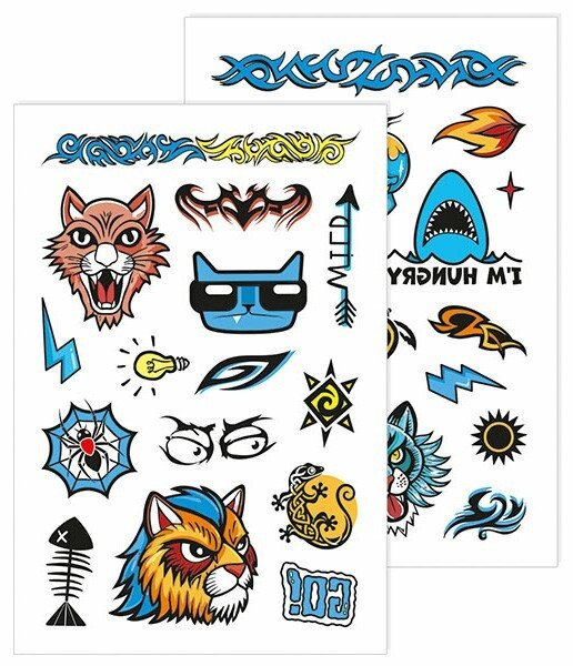 Набор временных татуировок Ranok Creative Tattoos Акула 545419