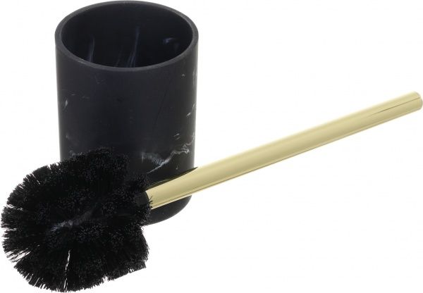 Йоржик для унітаза Luna night чорний