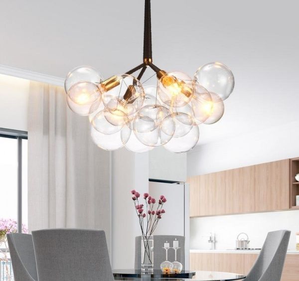 Люстра подвесная Altalusse INL-5110P-03 3x40 Вт E27 черный/золото 