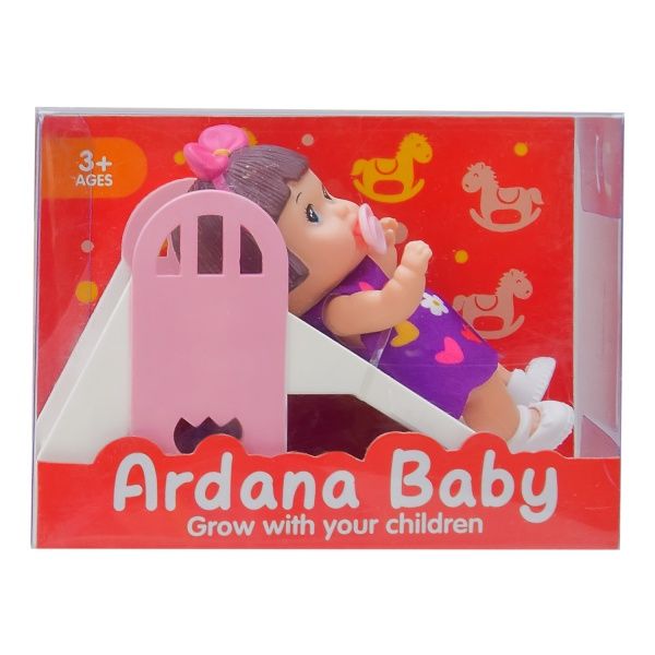 Кукольный набор Baby Ardana A702A с горкой, 4 шт. в ассортименте