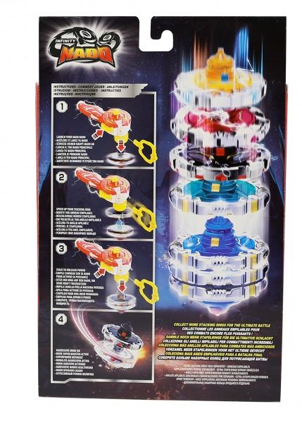 Пусковое устройство Auldey Infinity Nado V серия Advanced Edition Fiery Dragon Огненный Дракон EU634302H