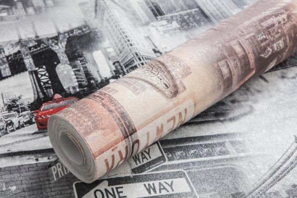 Шпалери вінілові на флізеліновій основі MEGAPOLIS 9182-14 1,06x10,05 м 