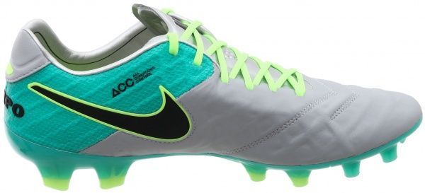 Бутси Nike Tiempo Legend VI FG 819177-005 р. US 9,5 сірий із зеленим