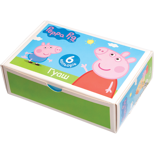 Гуашь Peppa Pig 6 цветов