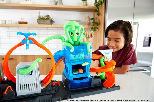  Hot Wheels Автомойка: Взрыв цветов