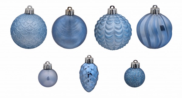 Набір ялинкових іграшок GIF2916 MIX d 3 мм 36 шт./уп.