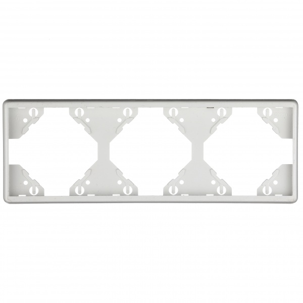 Рамка Efapel Apolo горизонтальная белоснежный L50921 TBR