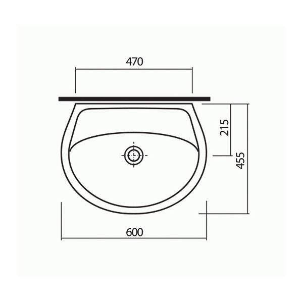 Умывальник  Kolo Idol 60 M1116000U