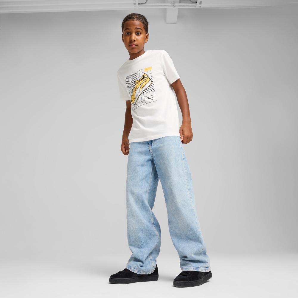 Футболка Puma GRAPHICS Tee IV B 68666102 р.176 белый