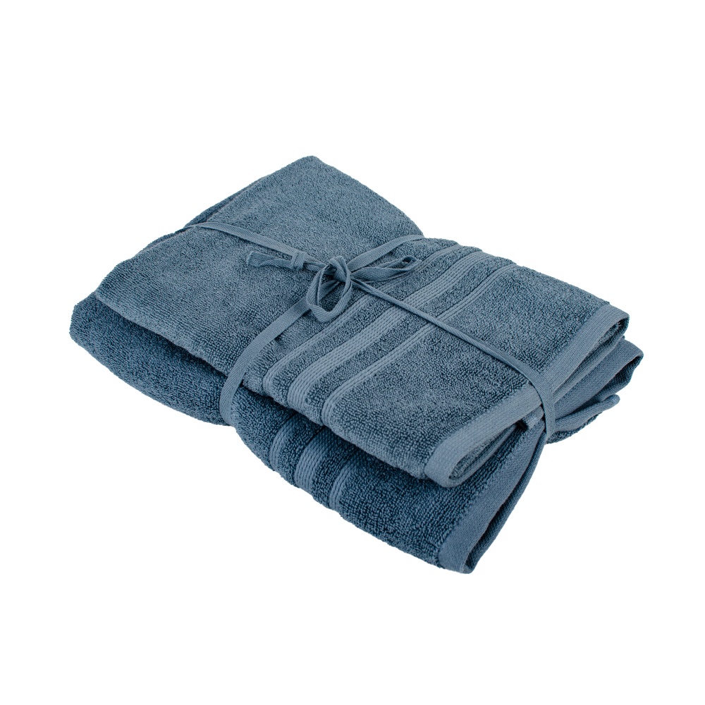 Набор полотенец махровых Dylan 2 шт. джинс La Nuit