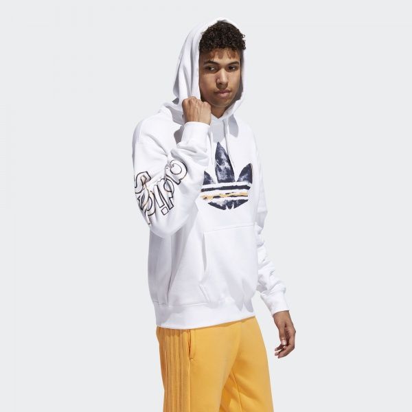 Джемпер Adidas WATERCOLOR HDY ED6272 р. 2XL білий