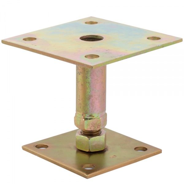 Крепление Amig с регулировкой mod. Support 360 нержавеющий 125x125x10 мм 1 шт. 