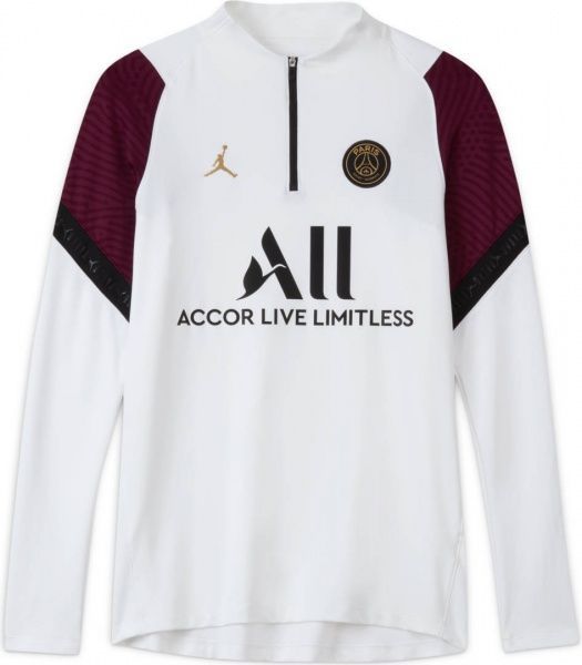 Футболка Nike PSG M NK DRY STRK DRIL TOP CL CK9622-100 S білий