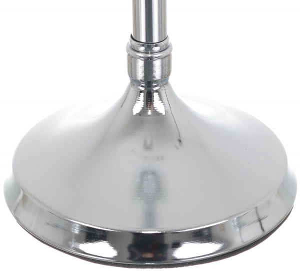 Подсвечник для широкой свечи Серебро 11х34 см