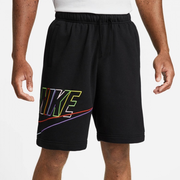Шорты Nike CLUB+ SHORT BB MCF DX0801-010 р. S черный