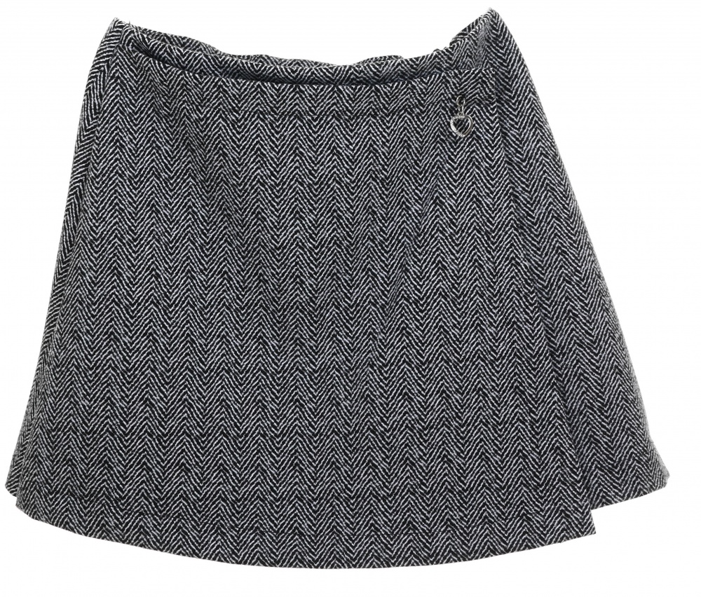 Юбка-шорты Sasha р.152 серый 4572/24