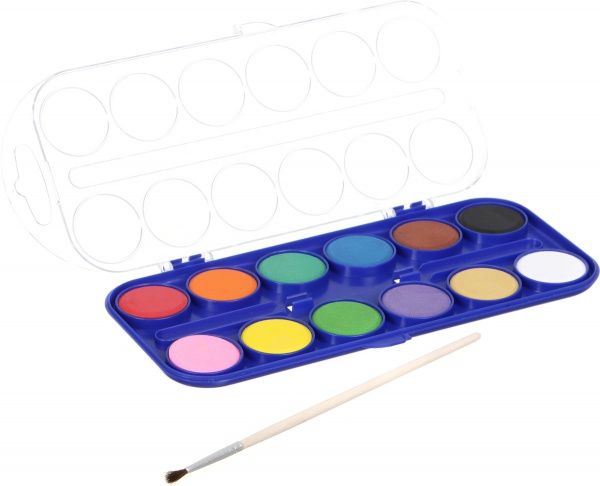 Краски акварельные 12 кольорів Nota Bene