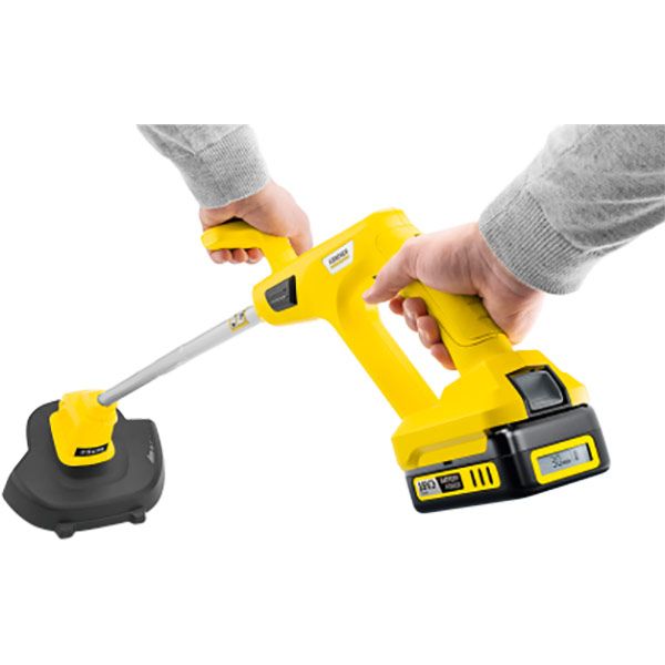 Газонокосилка аккумуляторная Karcher LMO 18-33 Battery Set EU (18/5) + Триммер Karcher LTR 18-25 Battery INT в подарок