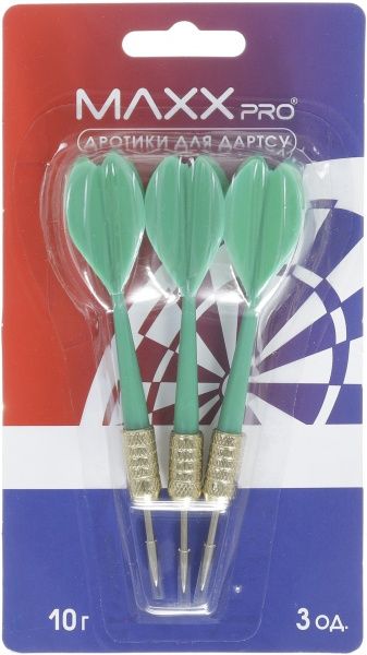 Дротики для дартса MaxxPro стальные 3 шт. 