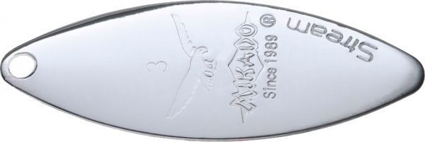 Блесна Mikado Stream № 3 11 г silver/00