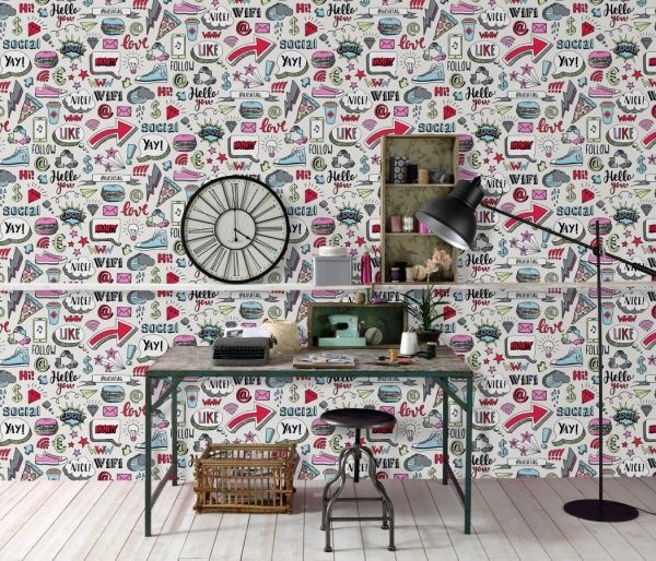 Шпалери вінілові на флізеліновій основі Erismann Sweet&Cool 10163-17 0,53x10,05 м 