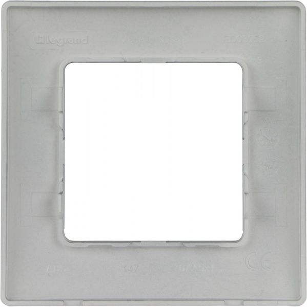 Рамка Legrand Etika универсальная алюминий 672551