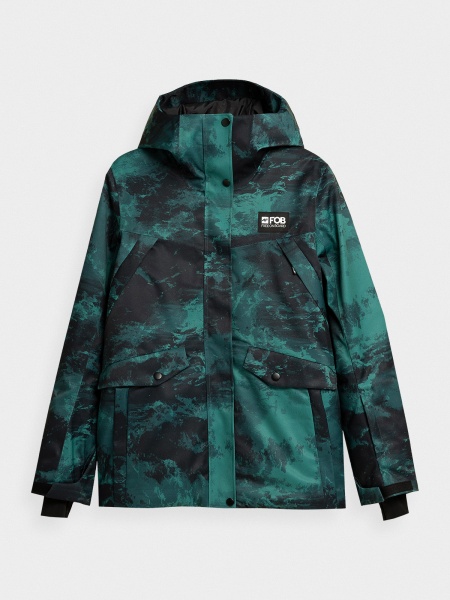Куртка 4F D4Z21-KUDS201-40A р.XS зелений із чорним