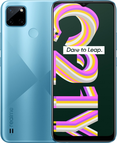 Смартфон realme C21Y 2022 4/64GB cross blue (RMX3263) 