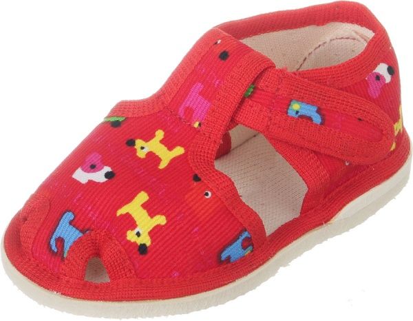 Тапочки для девочек Экотапок р.20 красный 1085 