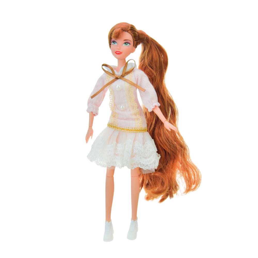 Кукла шарнирная Kids Hits Emily Romantic с велосипедом KH23/019