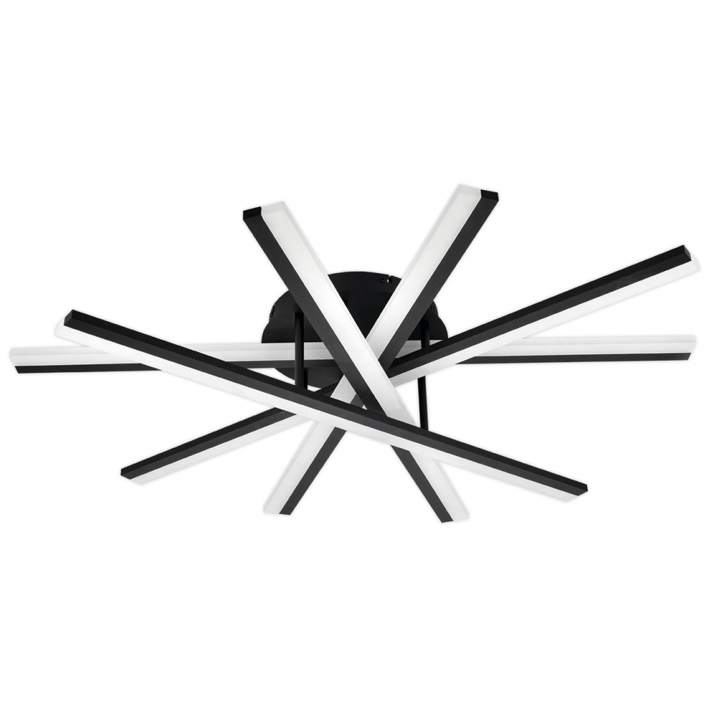 Люстра потолочная Hopfen MAGI-5 BK 5x110 Вт LED-модуль черный