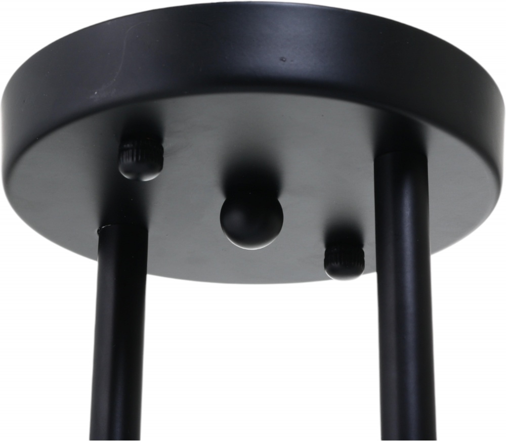 Люстра потолочная Sensio Lilit 2x40 Вт E27 черный ALG-07338/2