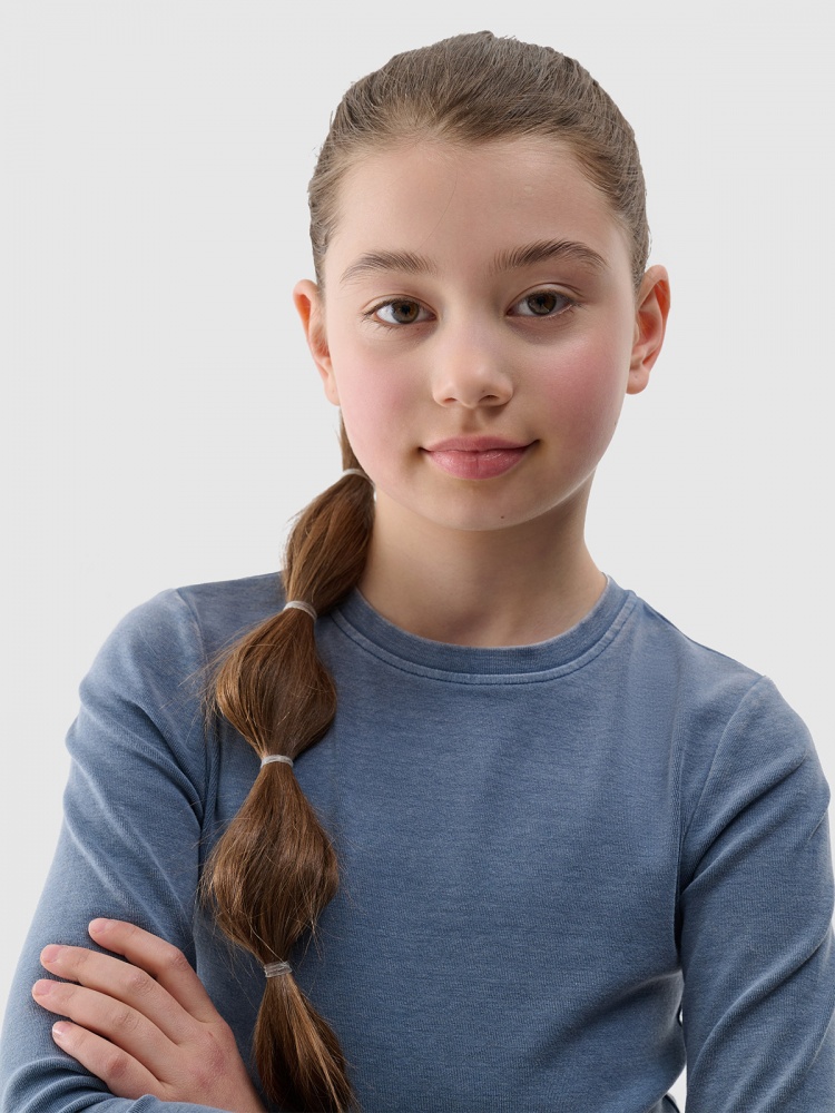 Лонгслив 4F LONGSLEEVE F430 4FJWSS25TLONF430-32S р.146 синий