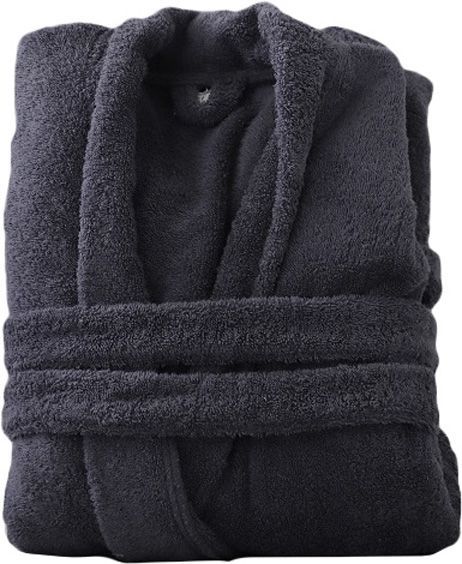 Халат махровий кімоно р. L графіт 