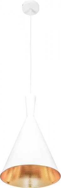 Підвіс Hopfen Cone Loft 1x40 Вт E27 білий 