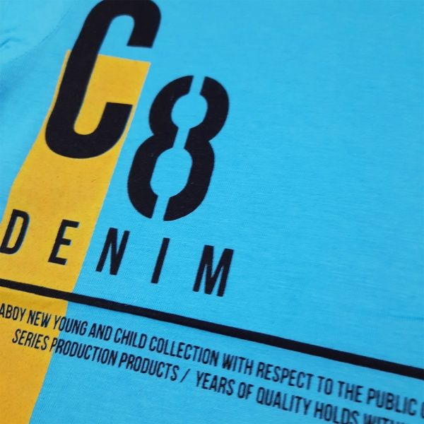 Футболка для хлопчика AKKU С8 р.116 блакитний 9102 