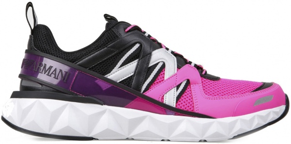 Кроссовки EA7 Sneaker X8X055-XK135-M536 р.US 6 розовый