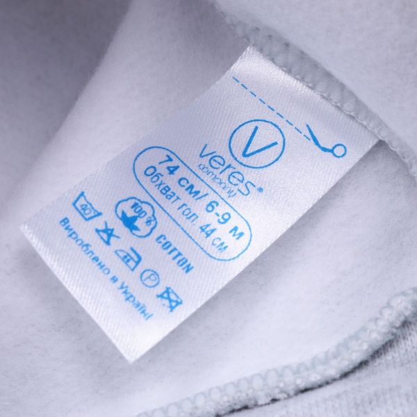 Шапочка дитяча Baby Veres Penguins сірий