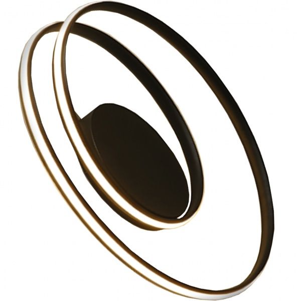 Люстра світлодіодна Eurolamp A3 з пультом ДК 105 Вт коричневий LED-LR-105-A3 