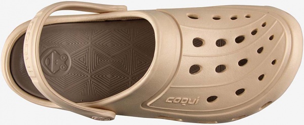 Сабо Coqui 6352 Beige/Taupe р.EUR 36 бежевий