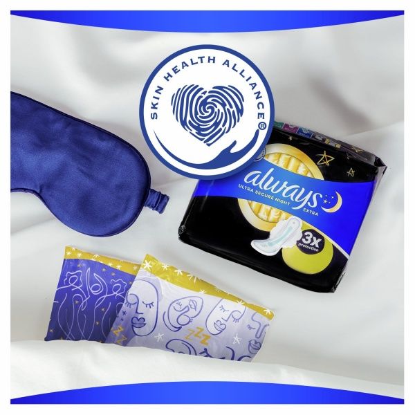 Прокладки гігієнічні Always Ultra Secure Night Extra (размер 6) 10 шт.